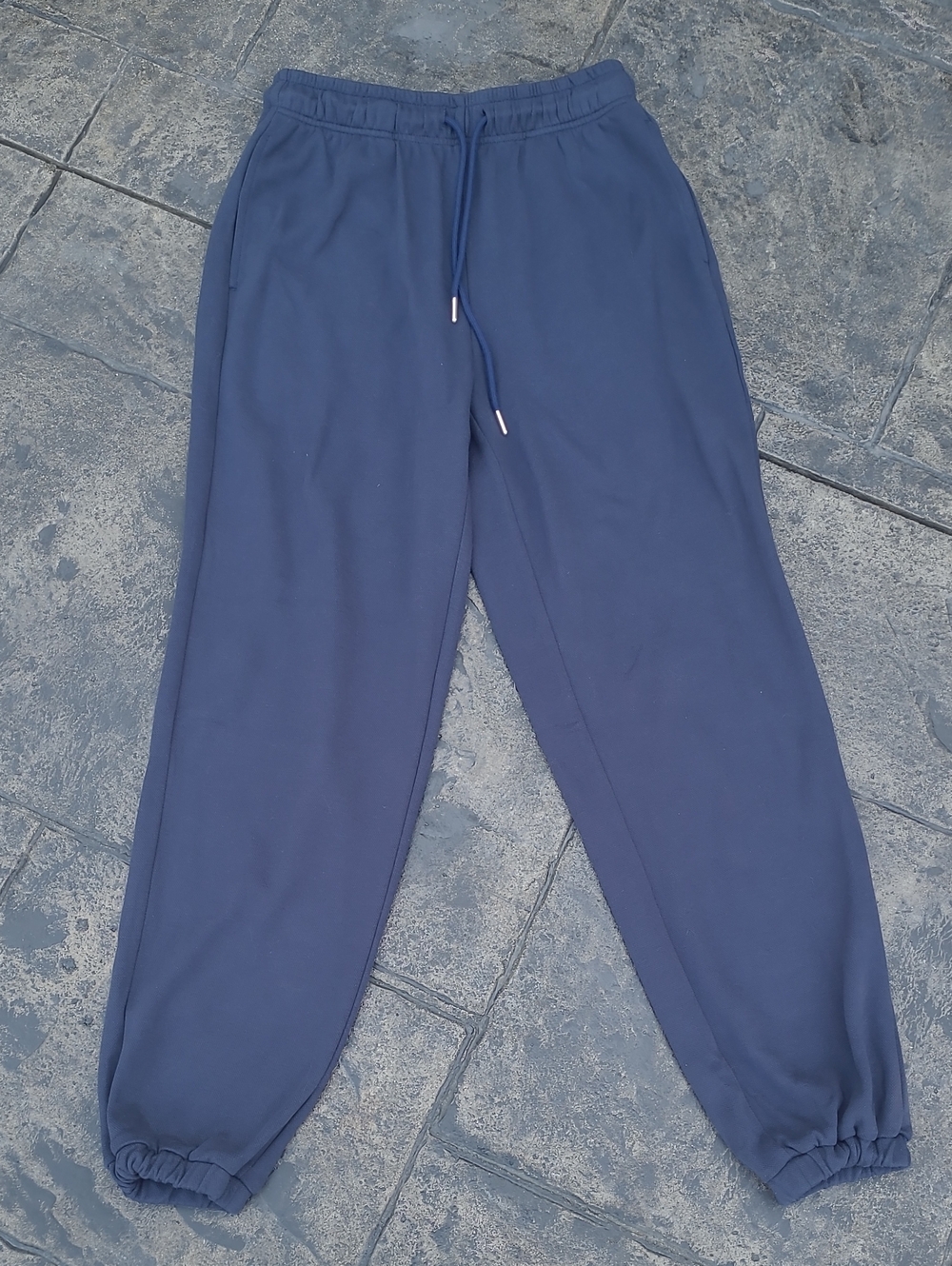 New with tags! GymSmart Mens Medium navy blue knit jogger sweatpants